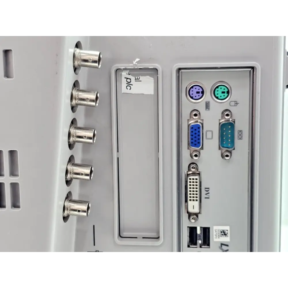 DSO9404A rear panel showing connectivity ports and power input
