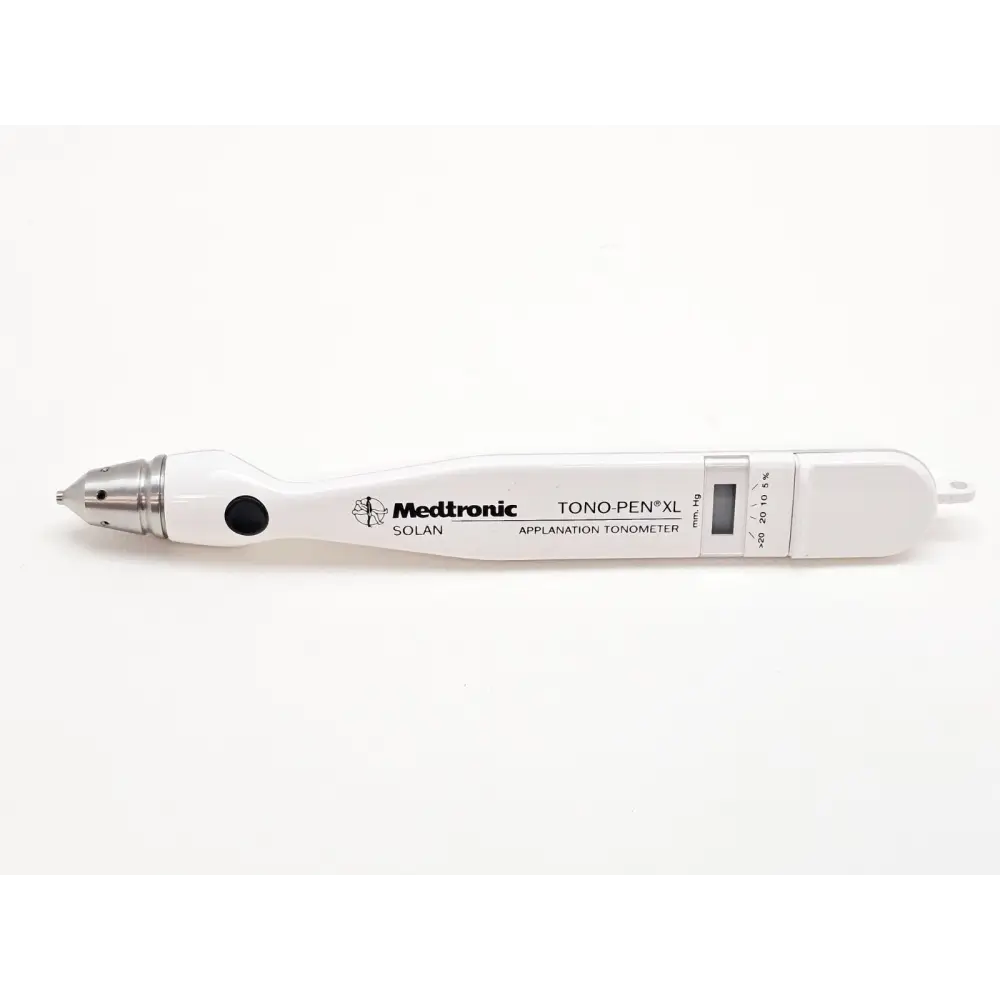 Medtronic Solan Tono-Pen XL handheld applanation tonometer front view