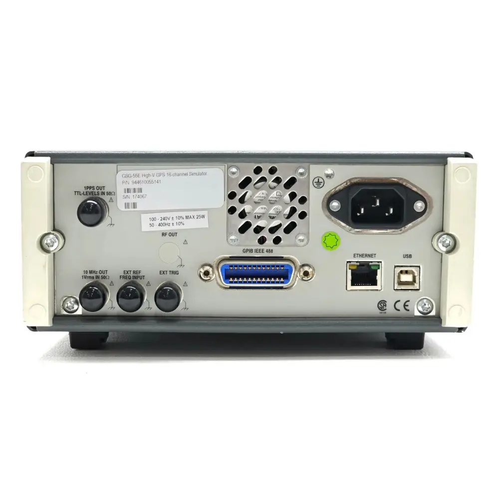 Spectracom GSG-55E left side panel detail