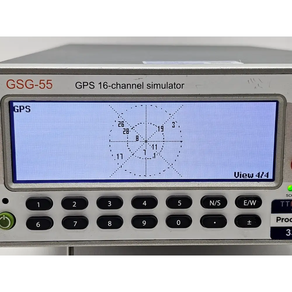 Spectracom GSG-55E faulty unit listed for parts or repair