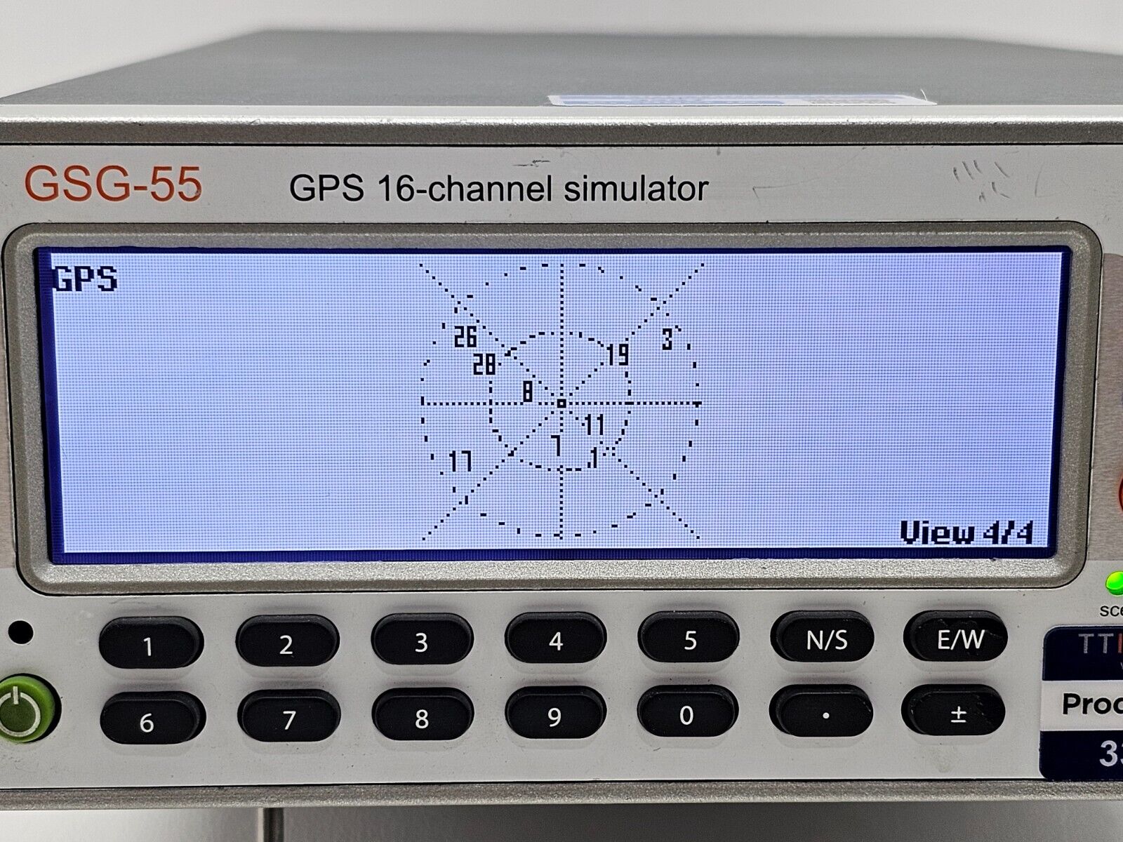 FOR PARTS/REPAIR Spectracom GSG-55 GPS 16 Channel Simulator GSG-55E