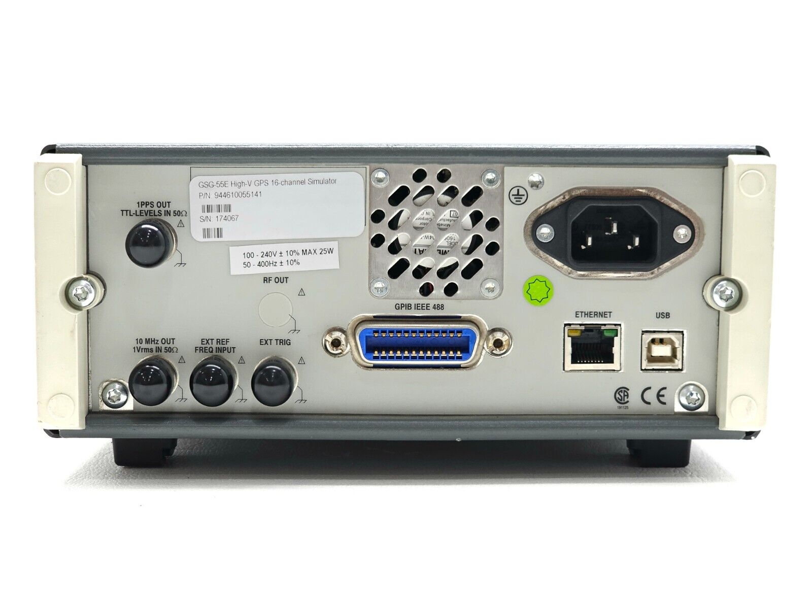 FOR PARTS/REPAIR Spectracom GSG-55 GPS 16 Channel Simulator GSG-55E