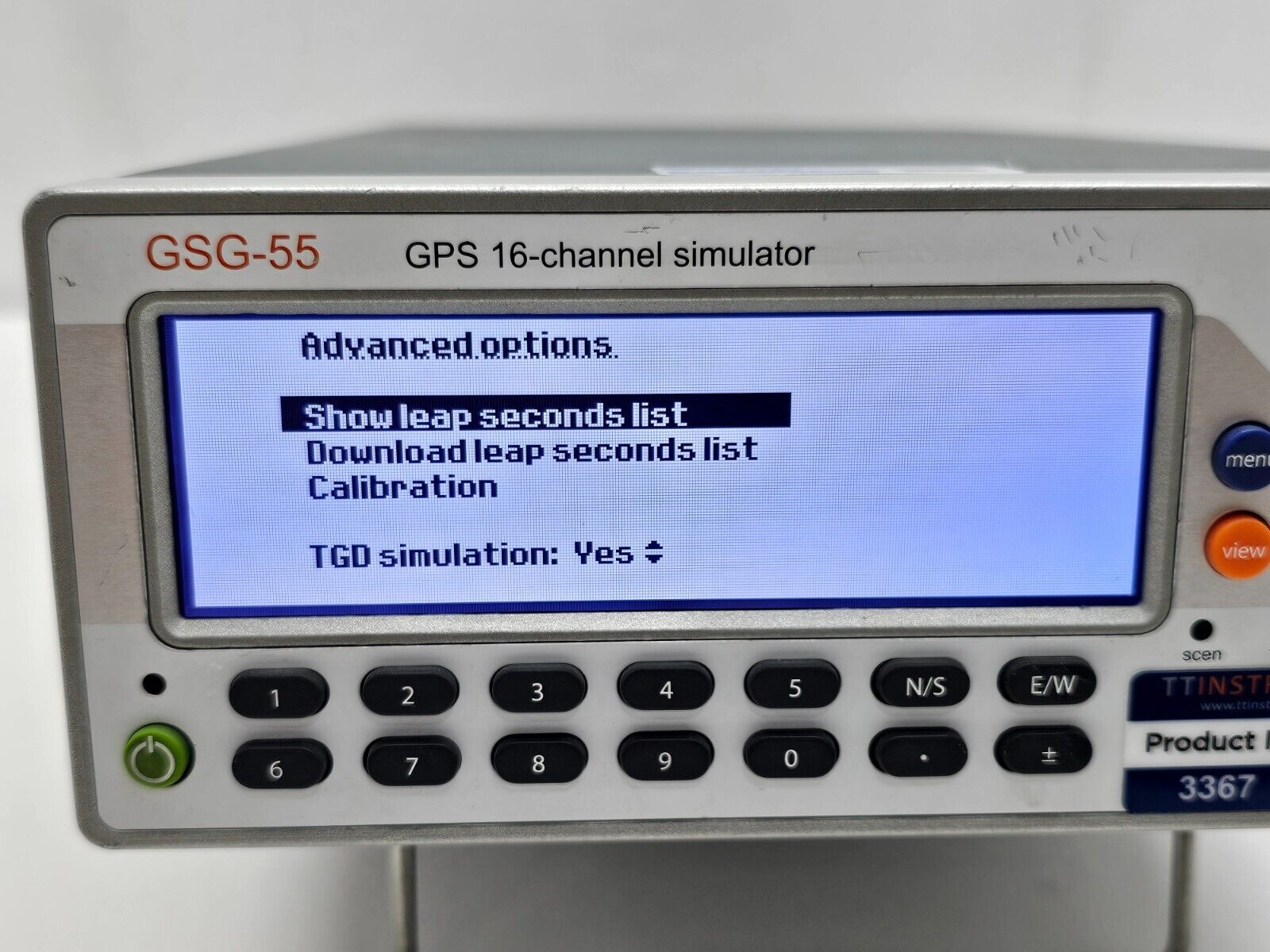 FOR PARTS/REPAIR Spectracom GSG-55 GPS 16 Channel Simulator GSG-55E