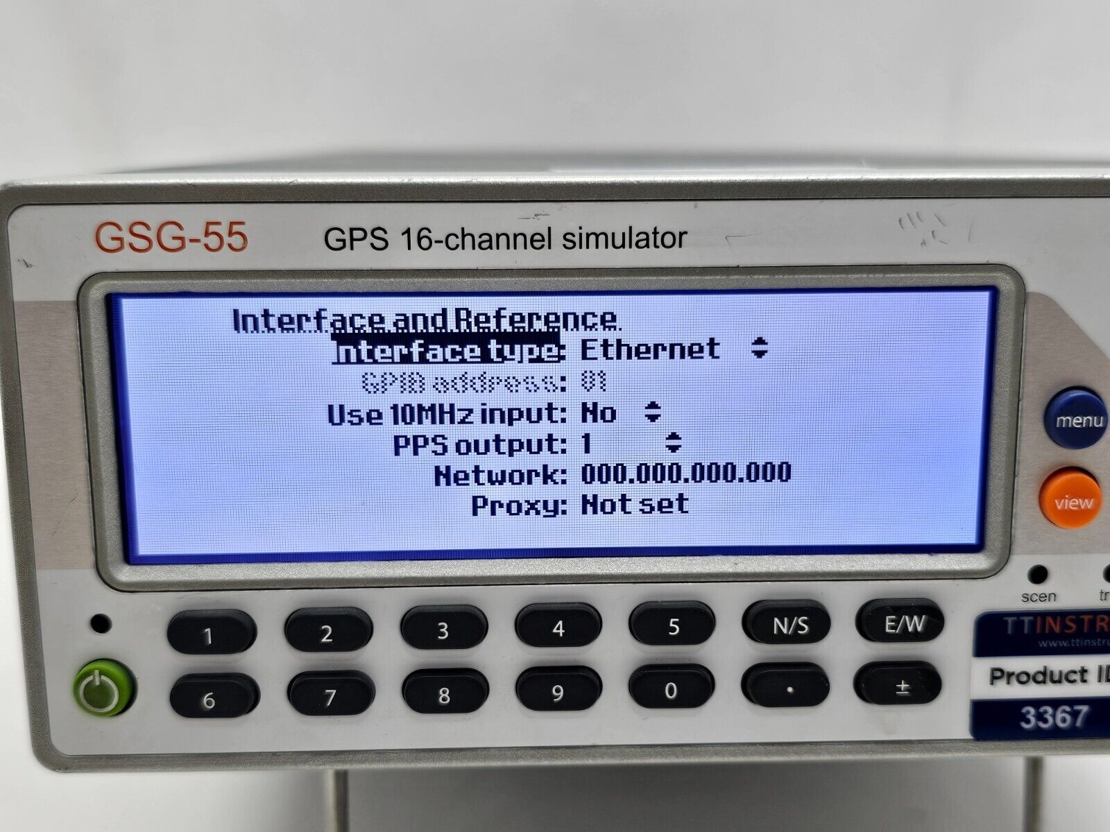 FOR PARTS/REPAIR Spectracom GSG-55 GPS 16 Channel Simulator GSG-55E