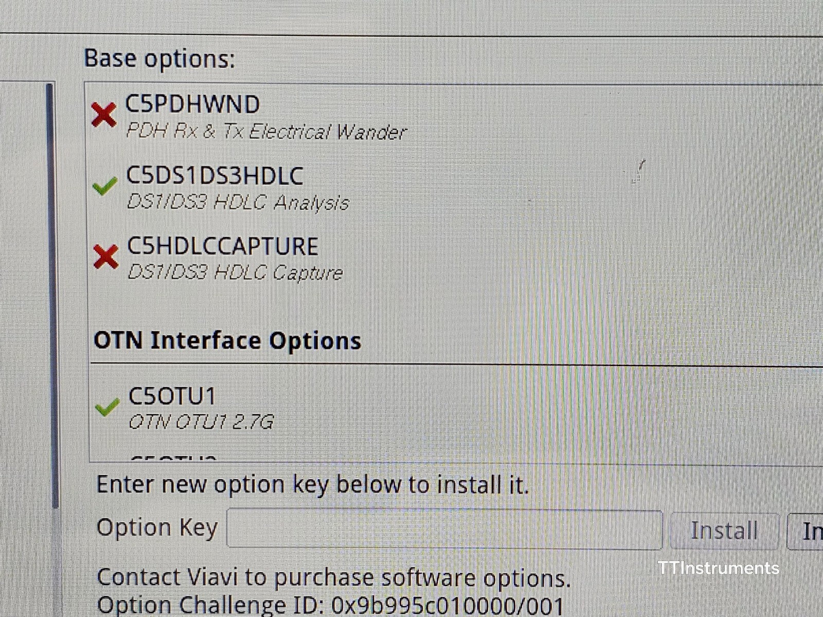 FOR PARTS Viavi JDSU MTS 5800 v2 w/ 5822P Network Tester LOADED with Options