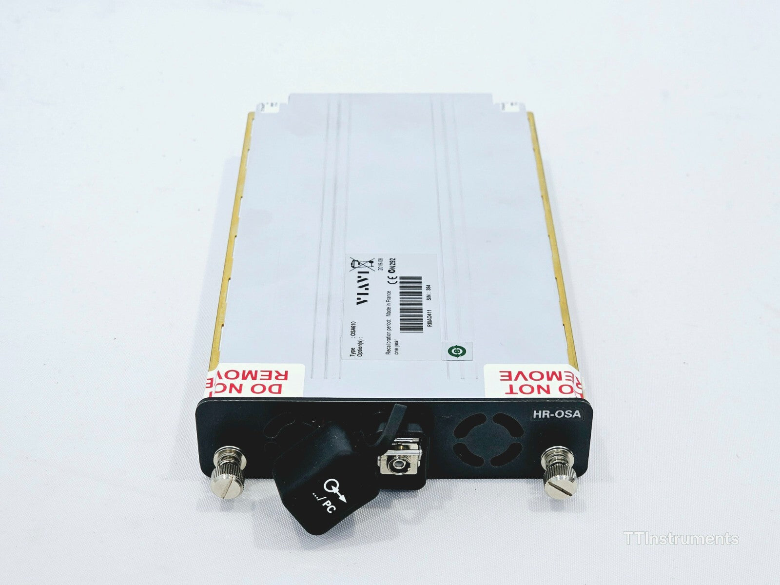 FOR PARTS Viavi MTS 6000A V2 w/ OSA610 High Resolution Optical DWDM Analyzer