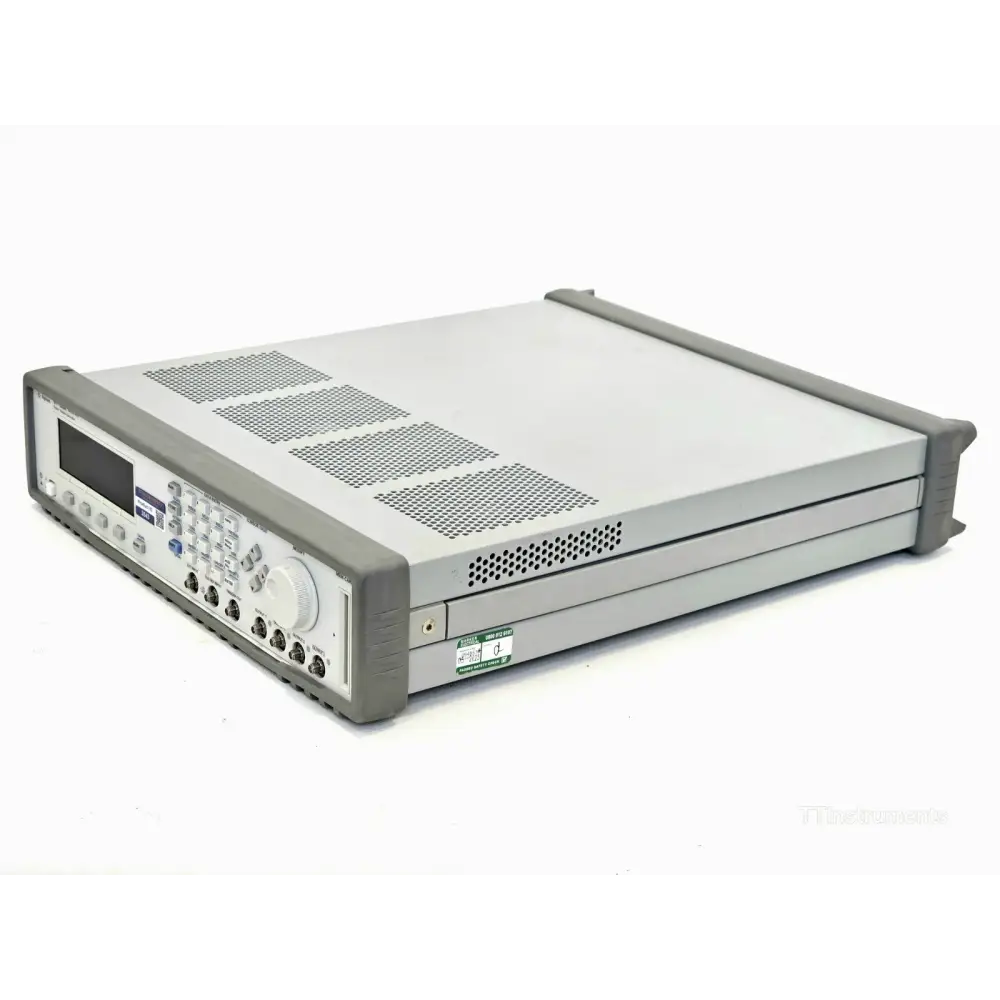Agilent 81130A display detail showing poor screen condition for repair