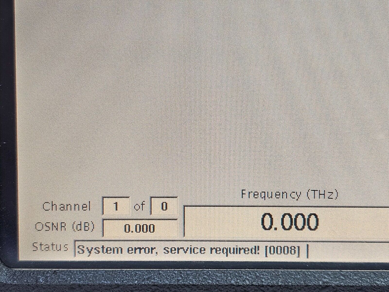 FOR REPAIR Burleigh WA-7600 WA7600 Multi-line Wavemeter