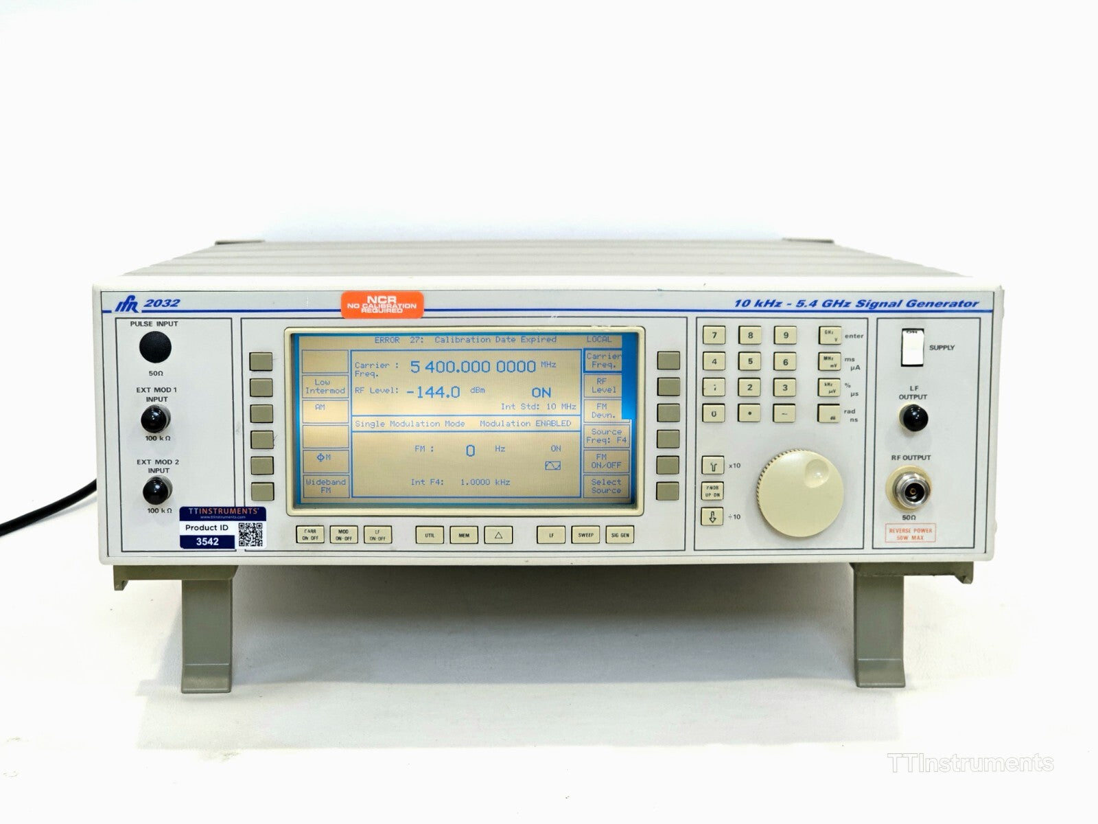 FOR REPAIR IFR 2032 10 kHz - 5.4 GHz Signal Generator