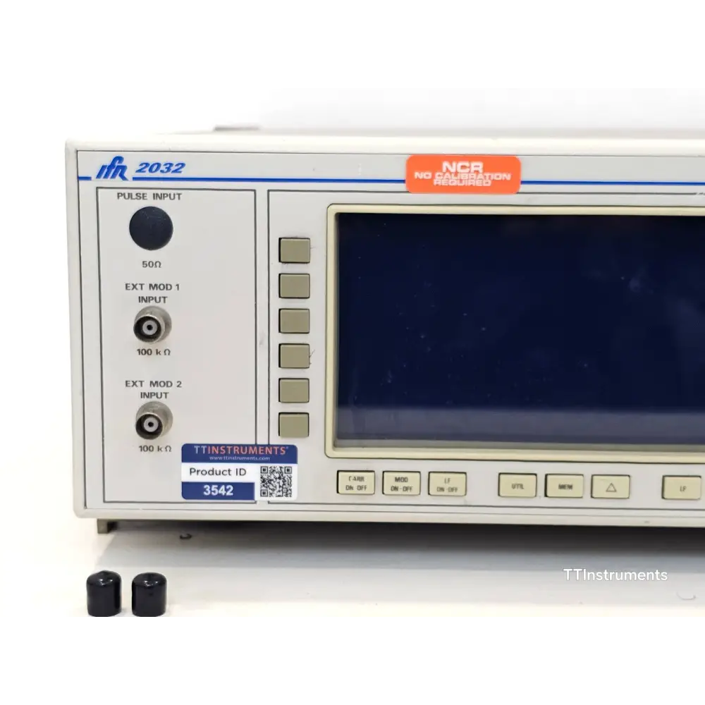 IFR 2032 signal generator top view showing chassis condition