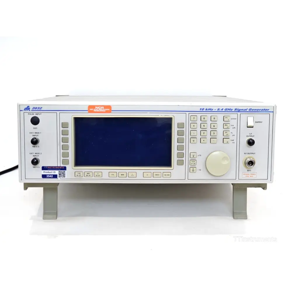 IFR 2032 signal generator front panel controls and display detail
