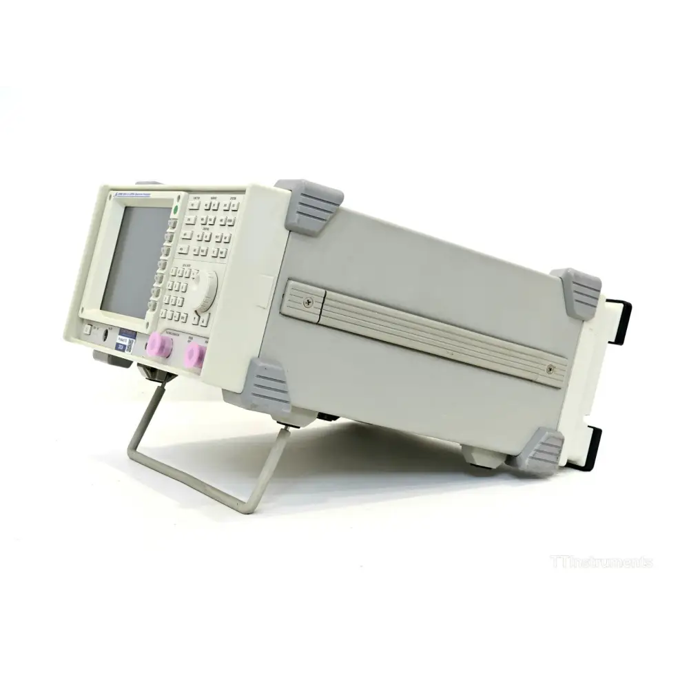 IFR 2399B spectrum analyser CRT display and keypad detail