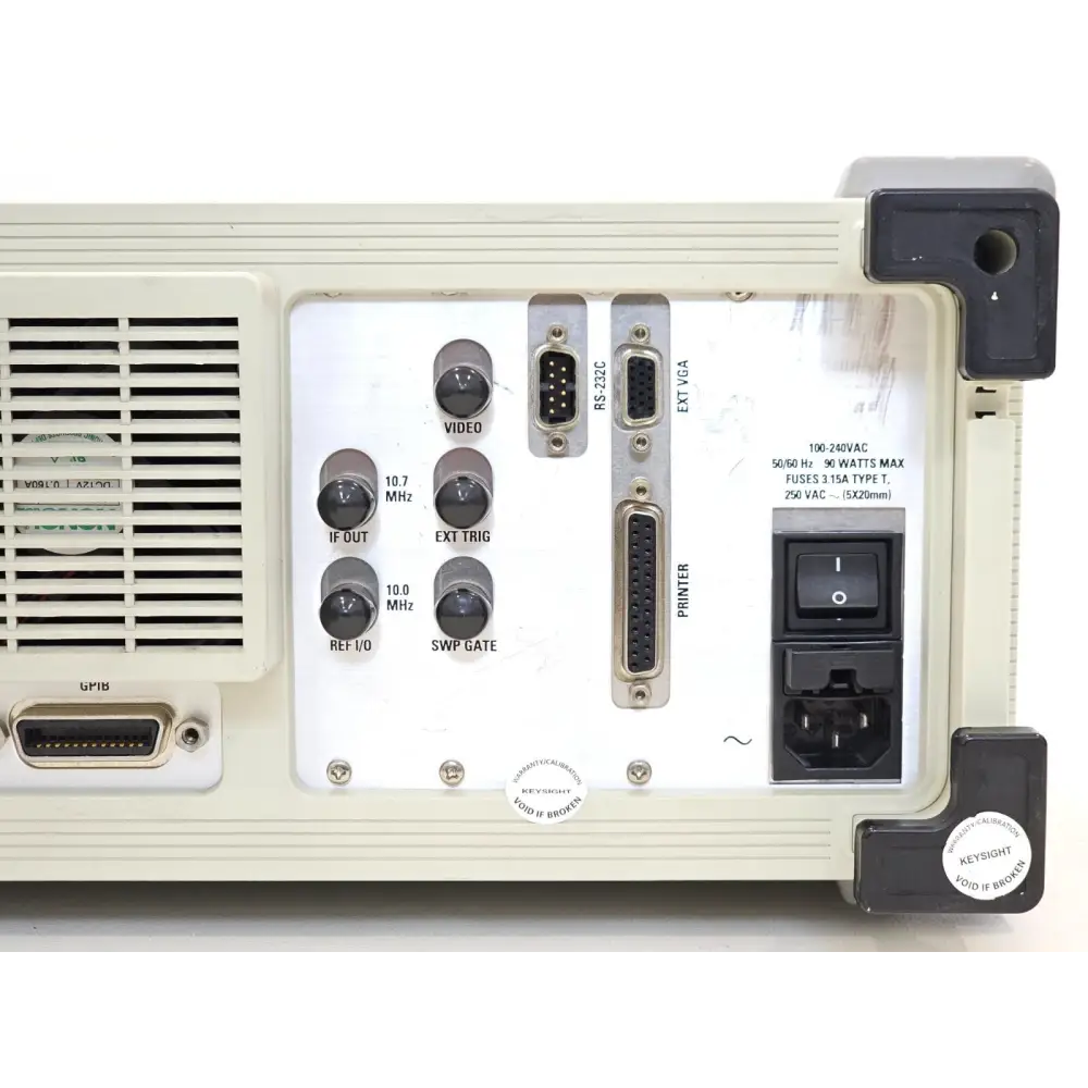 IFR 2399B spectrum analyser bottom panel and ventilation