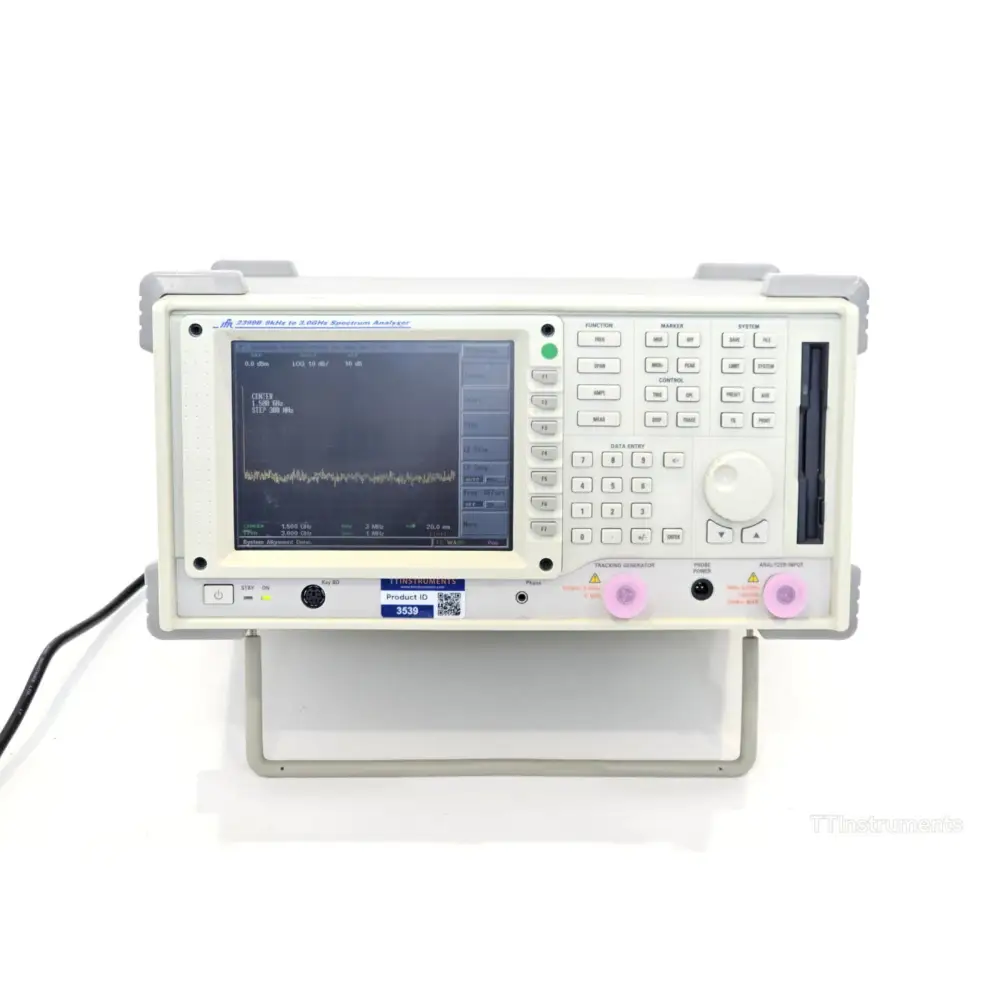 IFR 2399B 9 kHz to 3 GHz spectrum analyser front panel view
