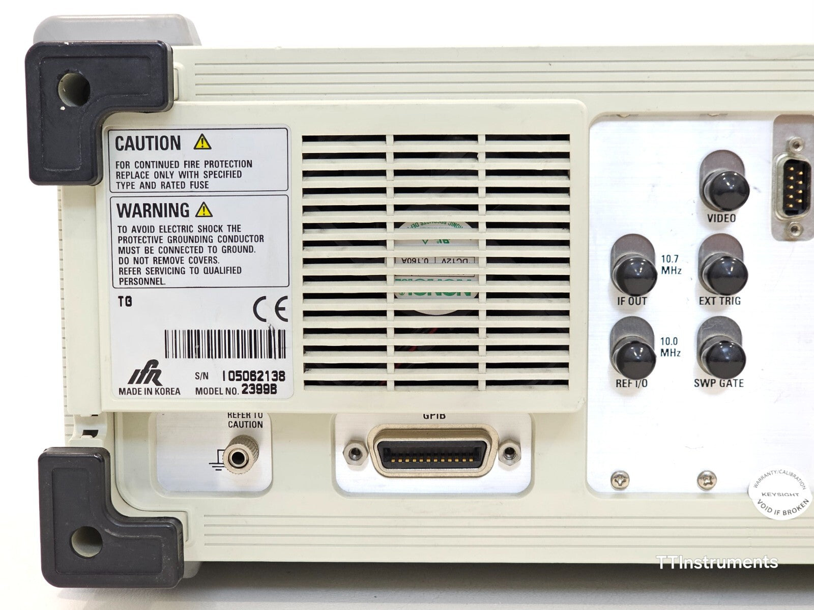 FOR REPAIR IFR 2399B 9 kHz to 3 GHz Spectrum Analyzer Opt 05/11