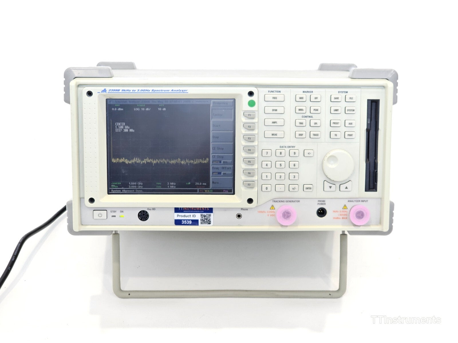 FOR REPAIR IFR 2399B 9 kHz to 3 GHz Spectrum Analyzer Opt 05/11