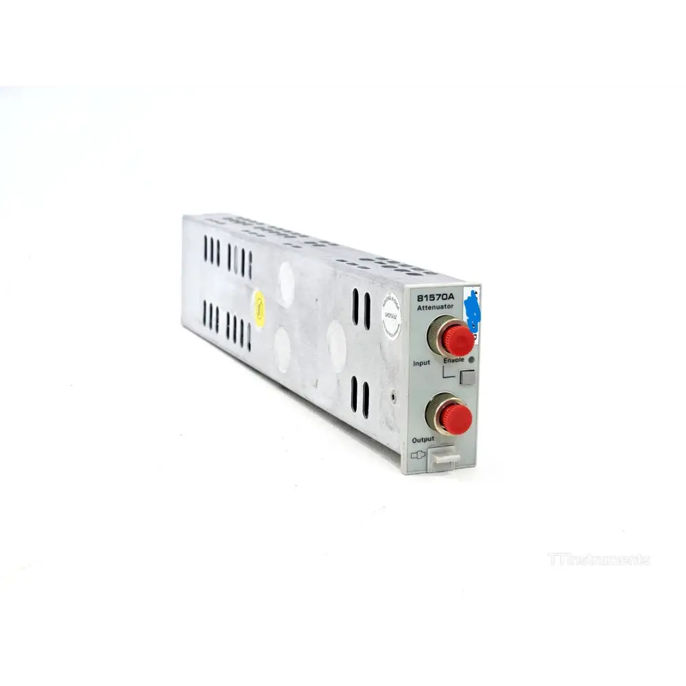 Keysight Agilent 81570A Optical Attenuator module front view