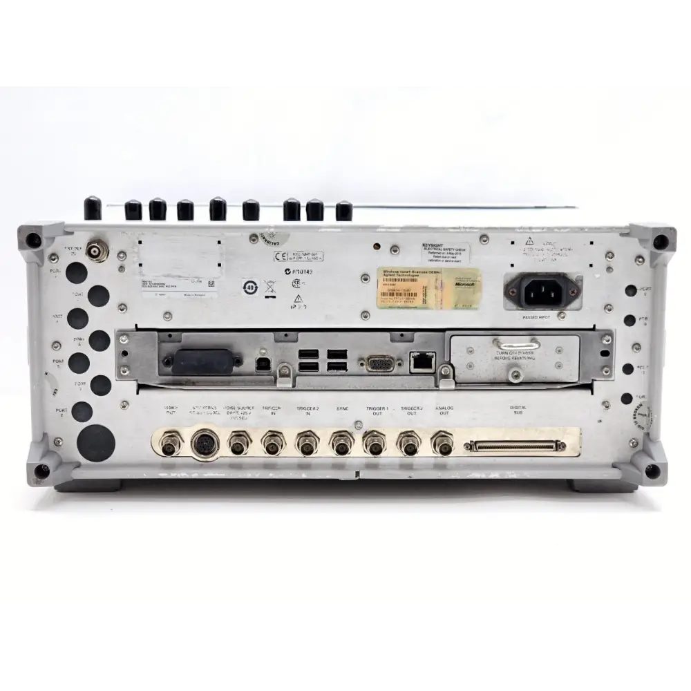 Keysight N9010A top view showing ventilation and housing