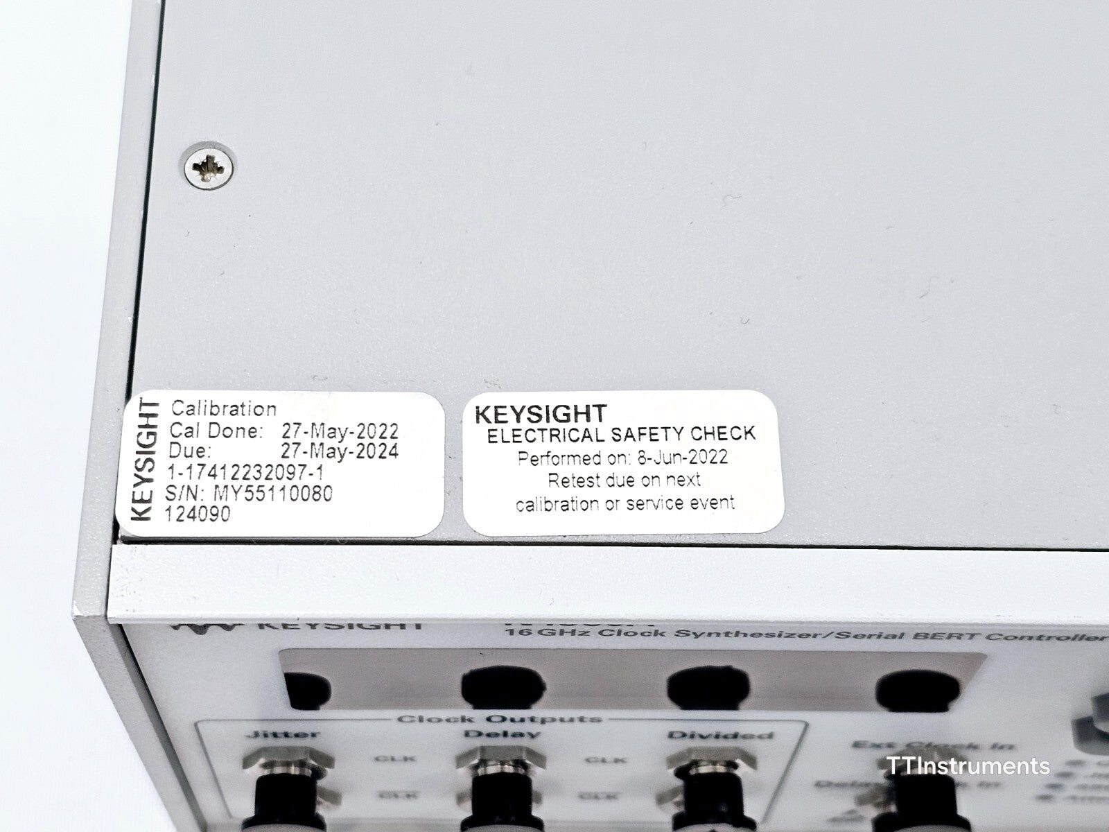FOR REPAIR Keysight N4960A 16 GHz Clock Synthesizer / Serial BERT Controller CJ0