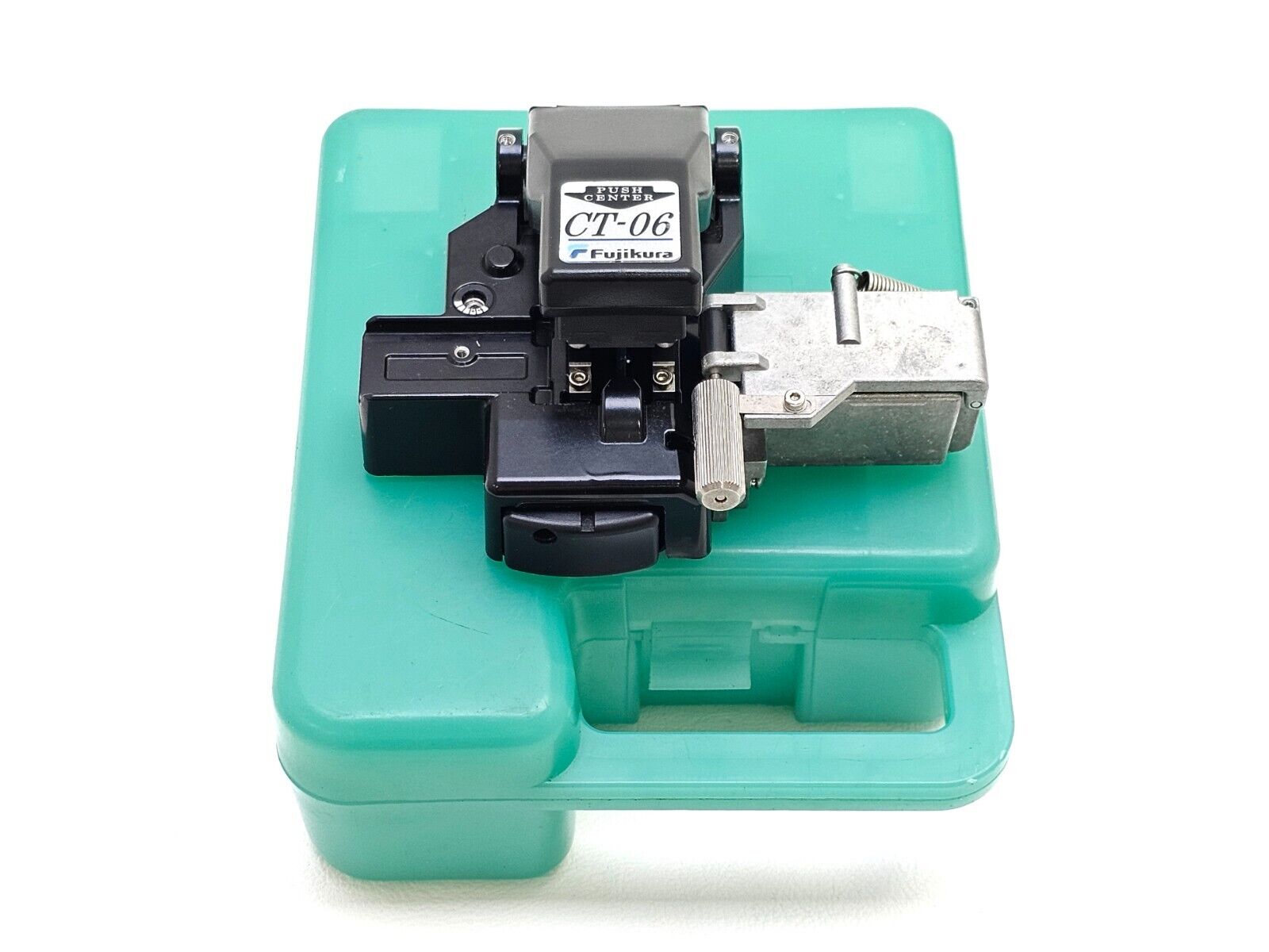 Fujikura 12S SM MM Fiber Fusion Splicer + CT-06 Cleaver & Fiber Holders ARC 1792