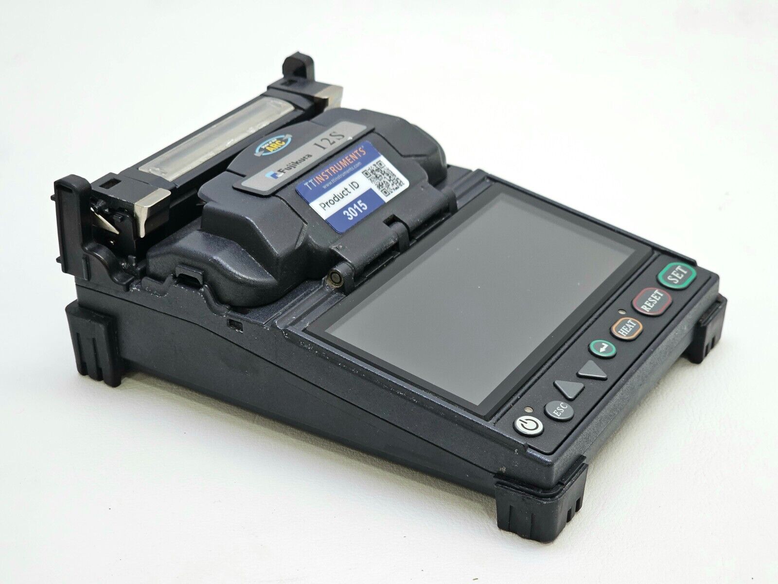 Fujikura 12S SM MM Fiber Fusion Splicer + CT-06 Cleaver & Fiber Holders ARC 1792