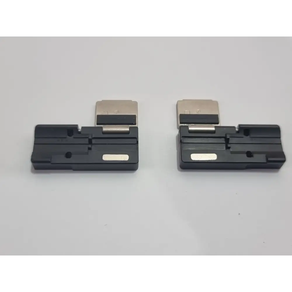 Fujikura FSM-12S splicer rear panel showing USB port and connector