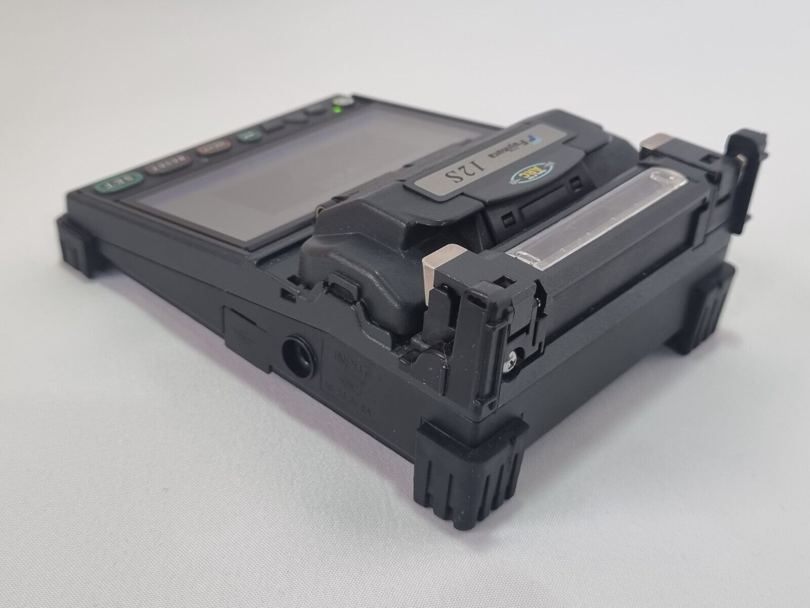 Fujikura 12S SM MM Fiber Fusion Splicer w/ CT-06 Cleaver & Fiber Holders FSM 12S