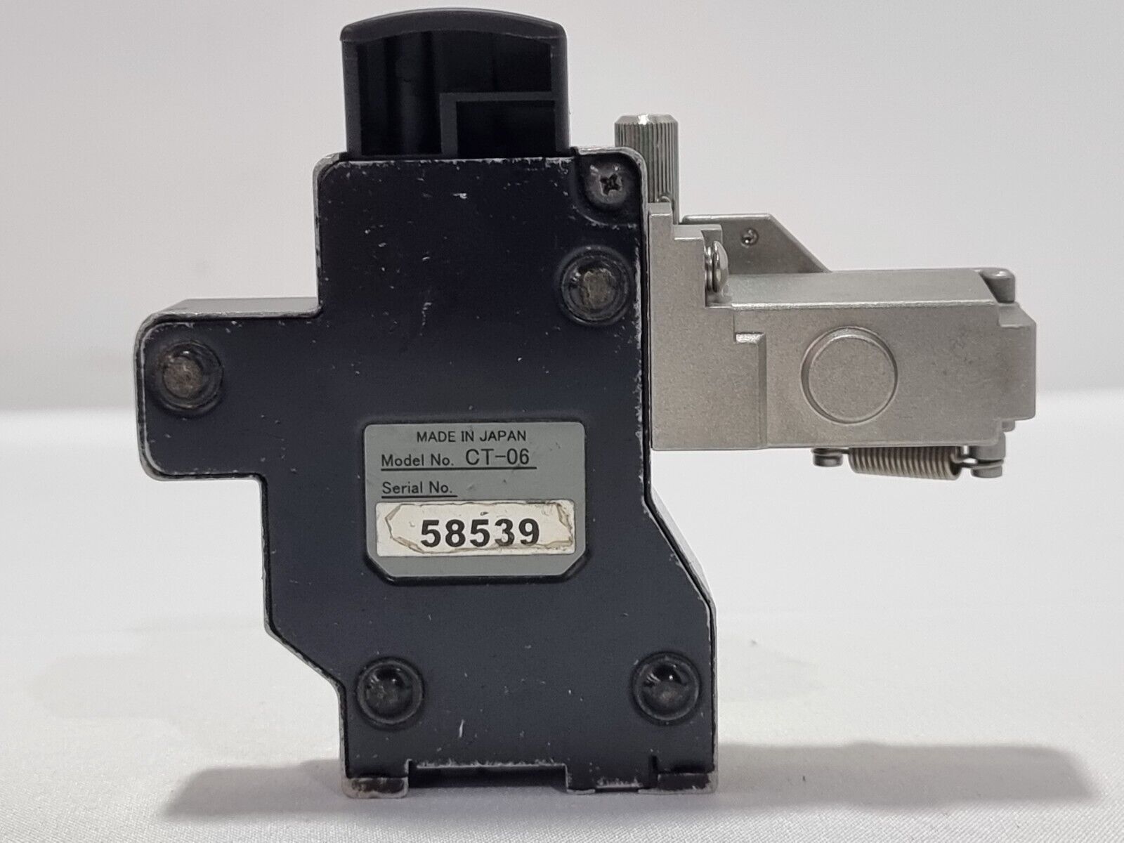 Fujikura 12S SM MM Fiber Fusion Splicer w/ CT-06 Cleaver & Fiber Holders FSM 12S