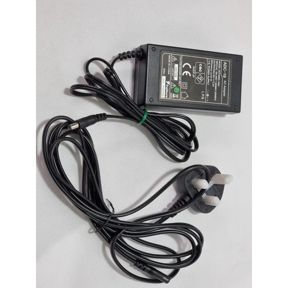 Fujikura 12S fusion splicer unit label showing model identification and serial number area