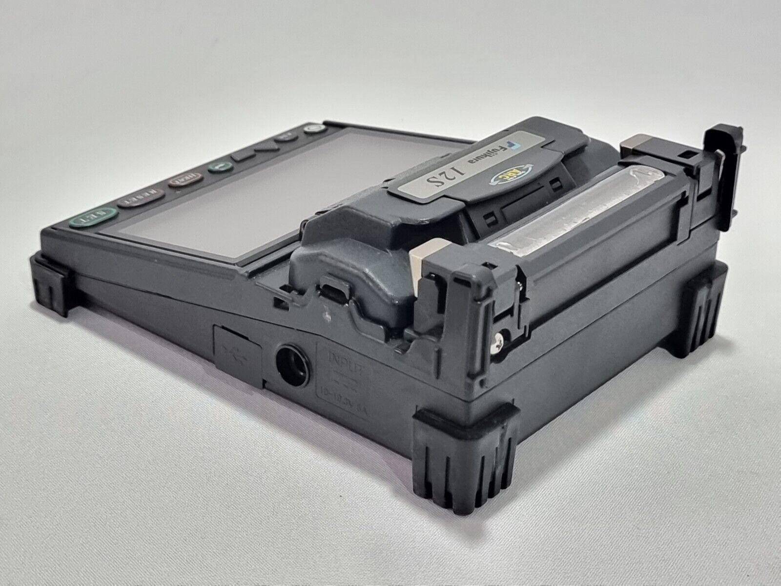 Fujikura 12S SM MM Fixed V-Groove Fiber Splicer + 250 Fiber Holders LOW ARC