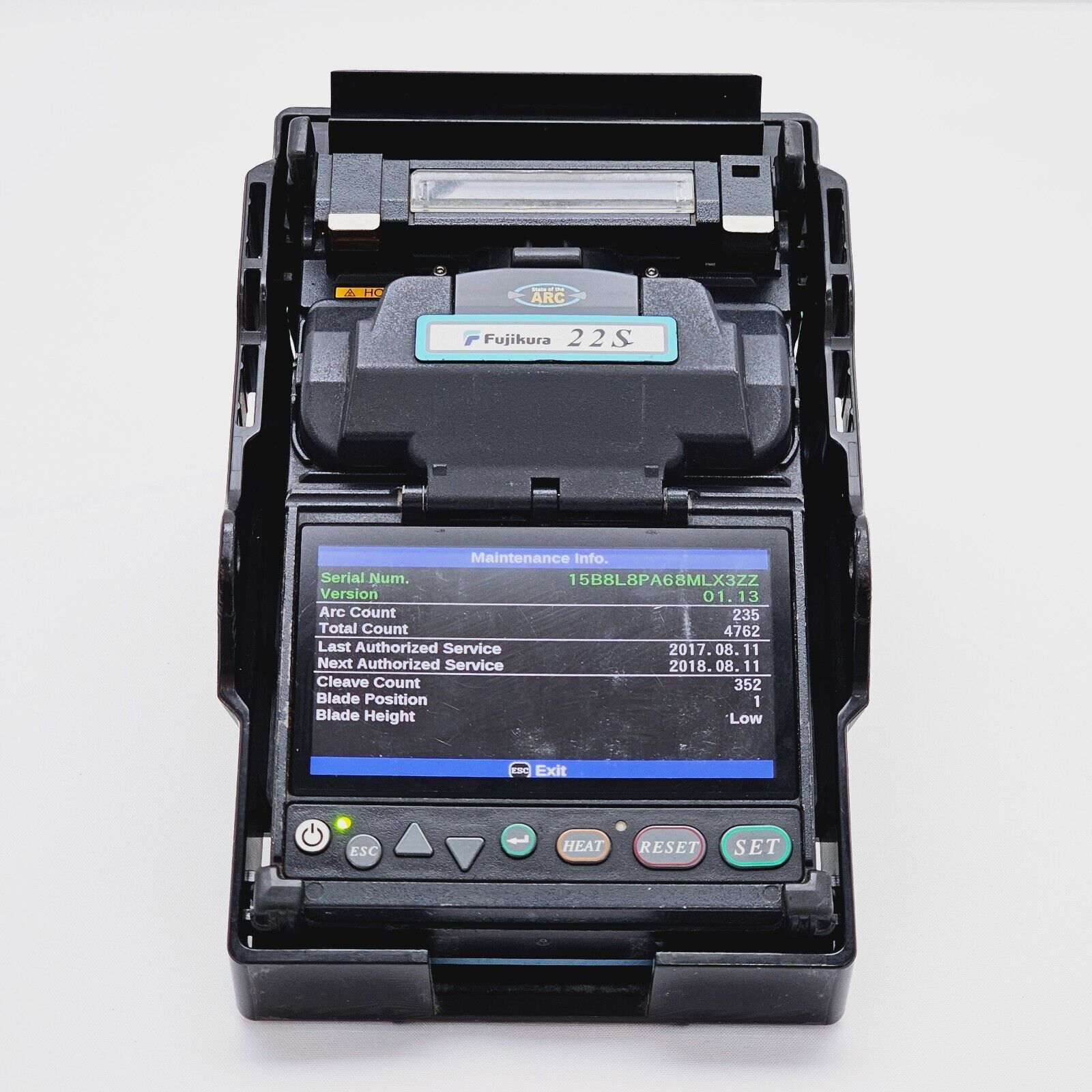 Fujikura CT-30 high precision fiber cleaver with guide plate and case
