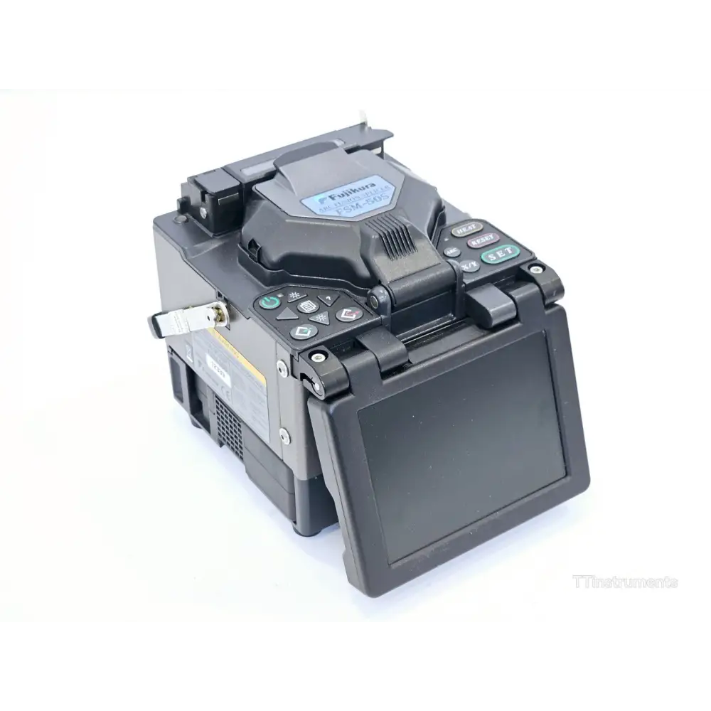Fujikura 50S fibre splicer side view showing condition and build quality