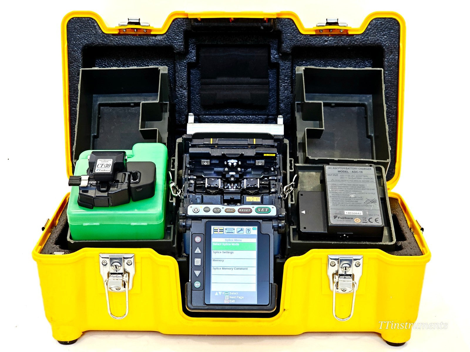 Fujikura 70S Fiber Optic Fusion Splicer SM MM ARC 15380 CT-30 Cleaver0