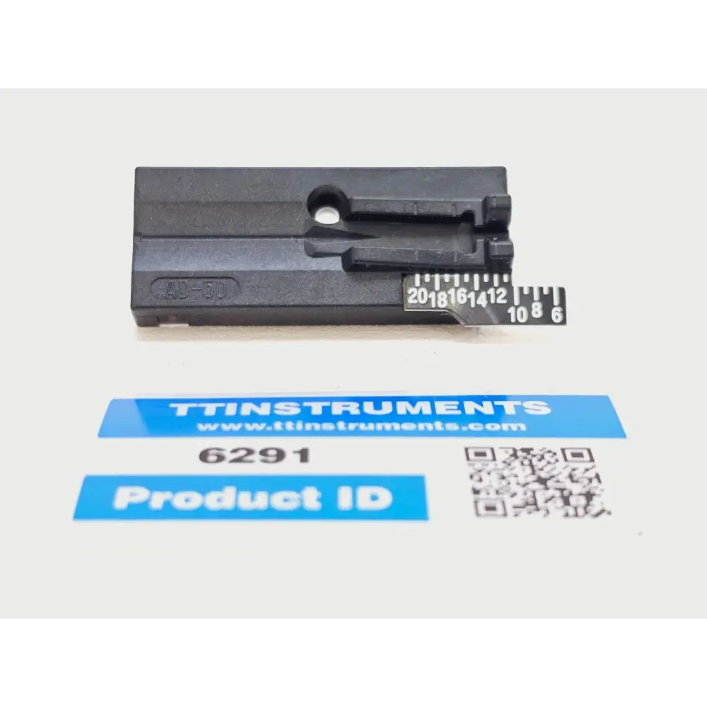 Fujikura AD-50 guide plate accessory for CT-50 fibre cleaver, front view