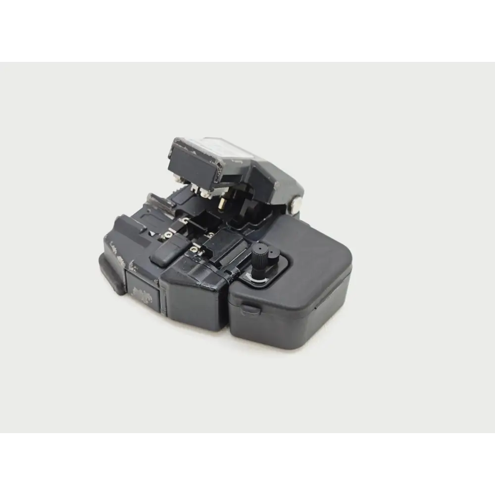 Fujikura CT-30 fiber optic cleaver side profile showing compact portable design