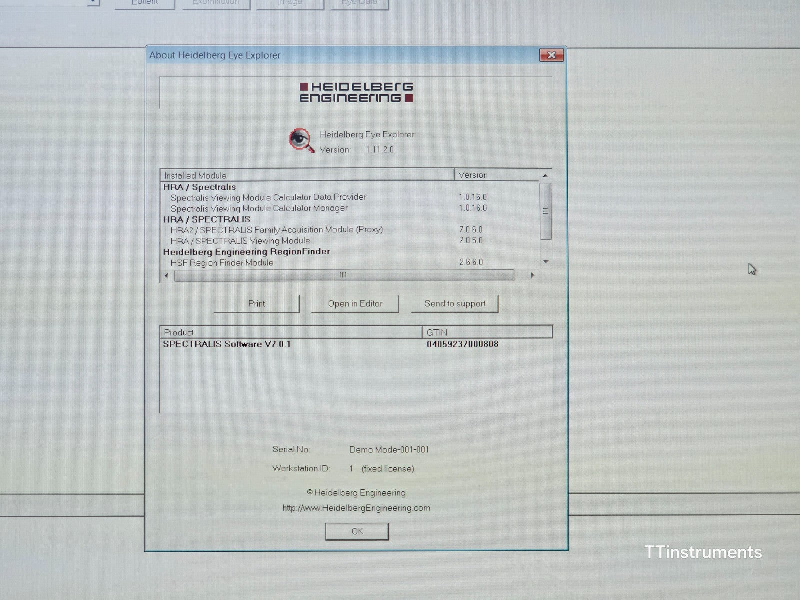 Heidelberg Engineering HRA OCT Spectralis Optometry Imaging System w/ Software