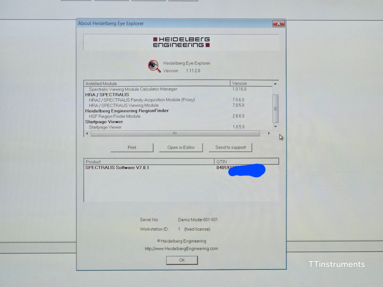 Heidelberg Engineering HRA OCT Spectralis Optometry Imaging System w/ Software