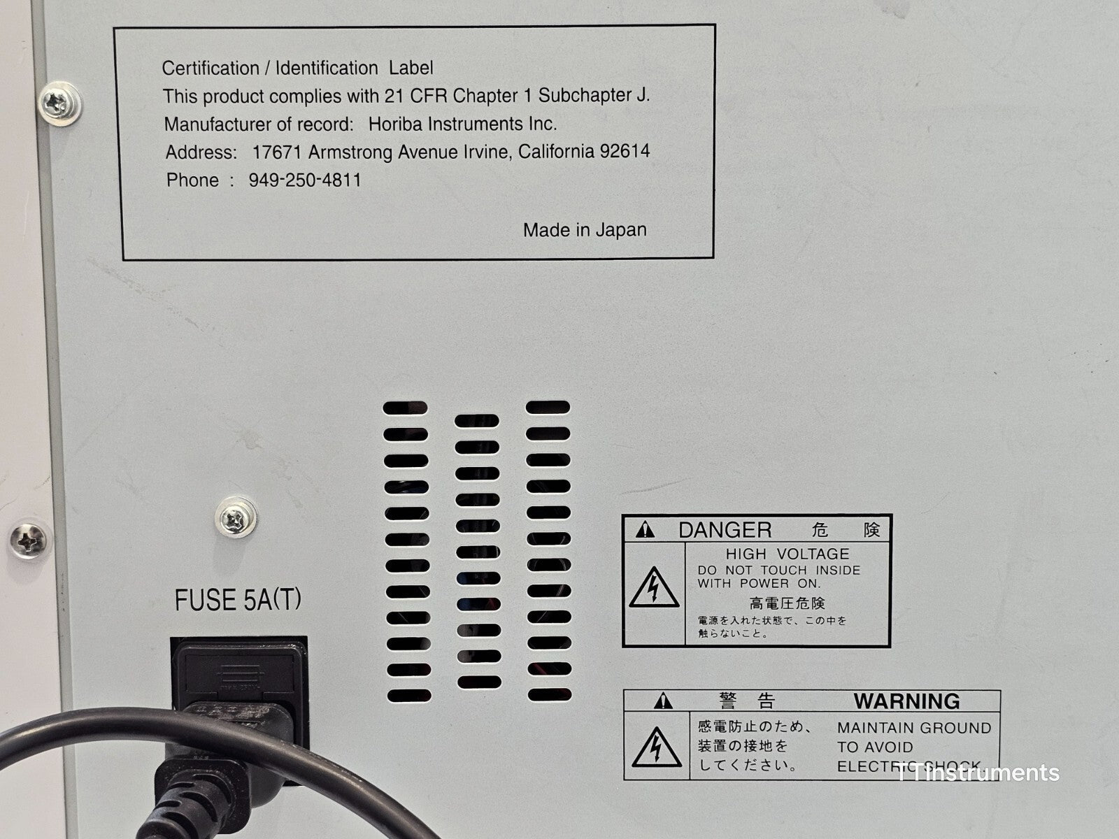 Horiba Partica LA-960S Laser Scattering Particle Size Distribution Analyzer