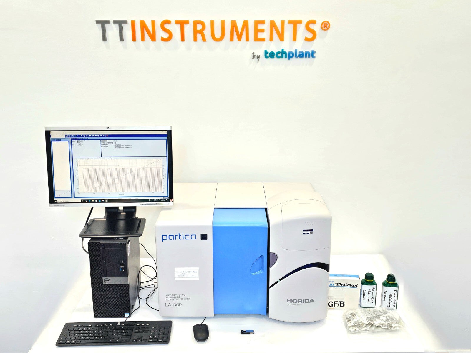 Horiba Partica LA-960S Laser Scattering Particle Size Distribution Analyzer