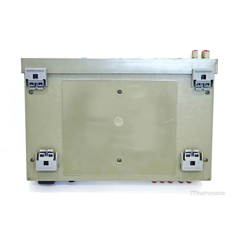 HP 3457A digital multimeter rear panel with HP-IB GPIB interface connector