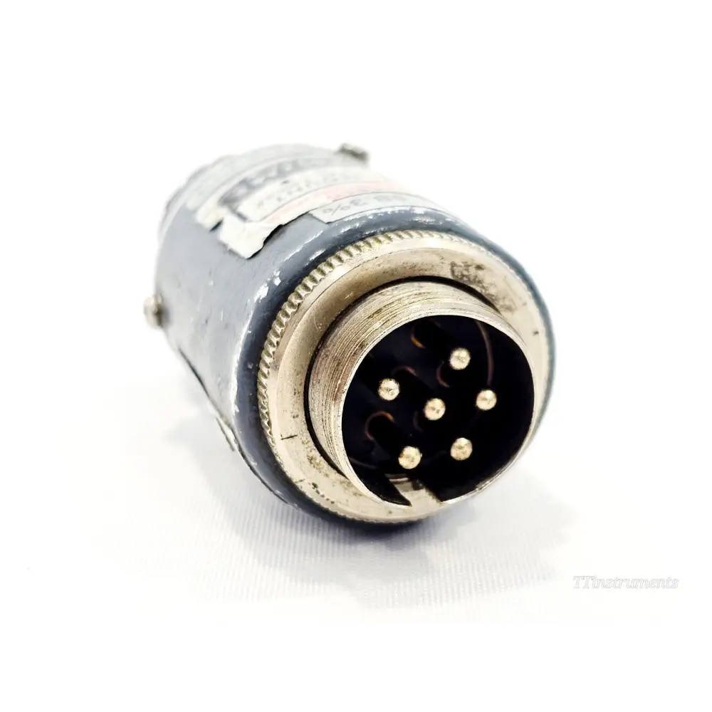 Keysight 478A Thermistor Mount bottom view showing 7-pin multi-pin connector interface