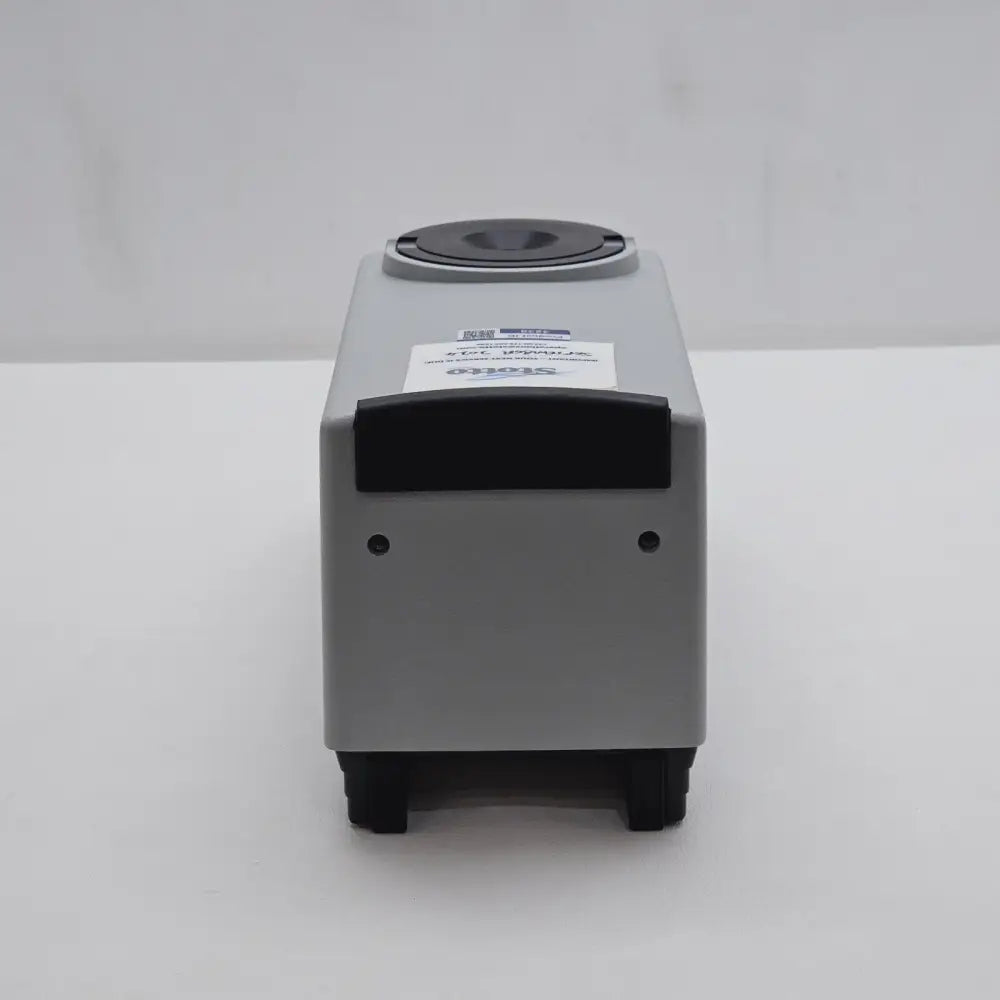 Close-up of HunterLab ColorFlex EZ sample measurement port and aperture detail