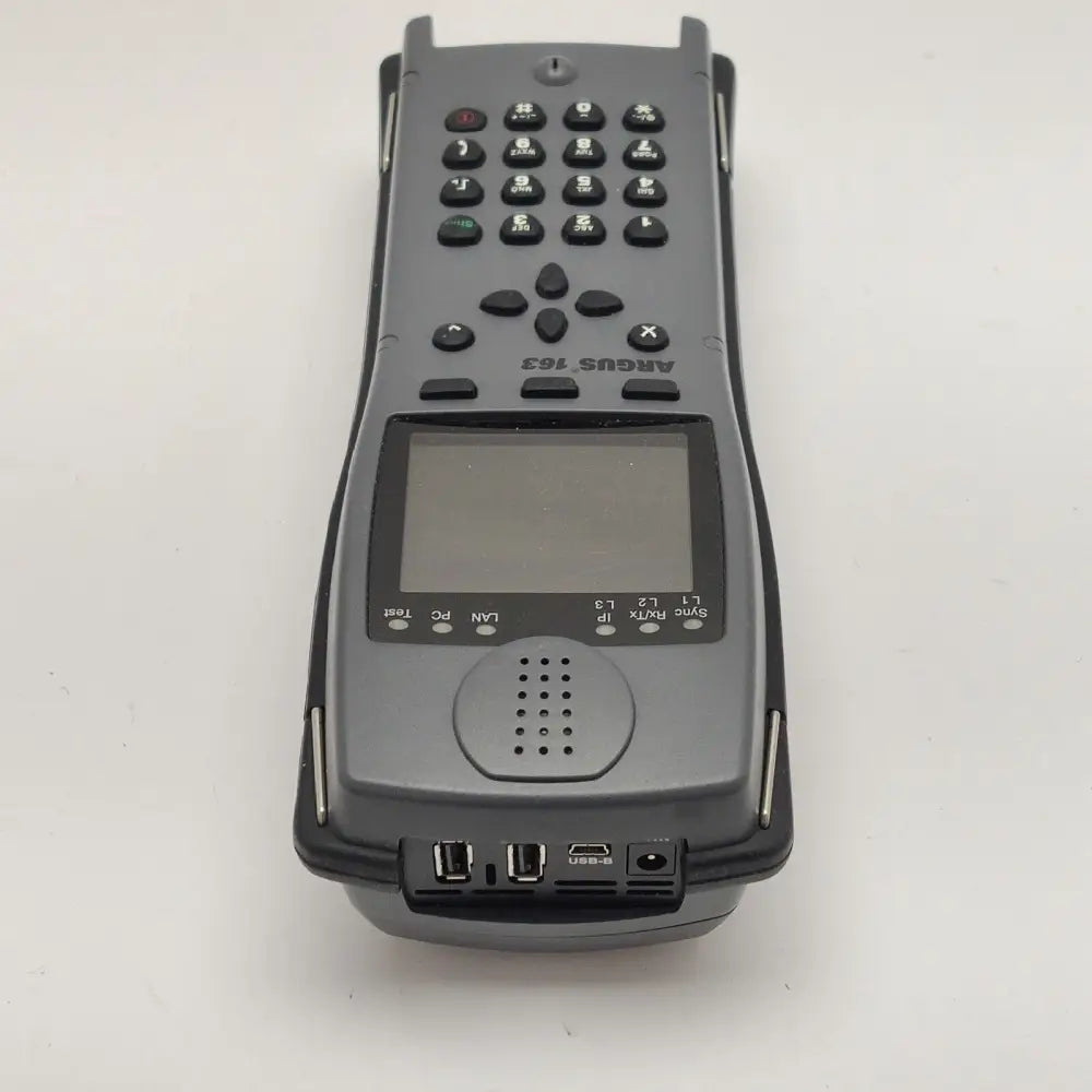 Intec Argus 163 test cables and 2-pin power adapter included in sale