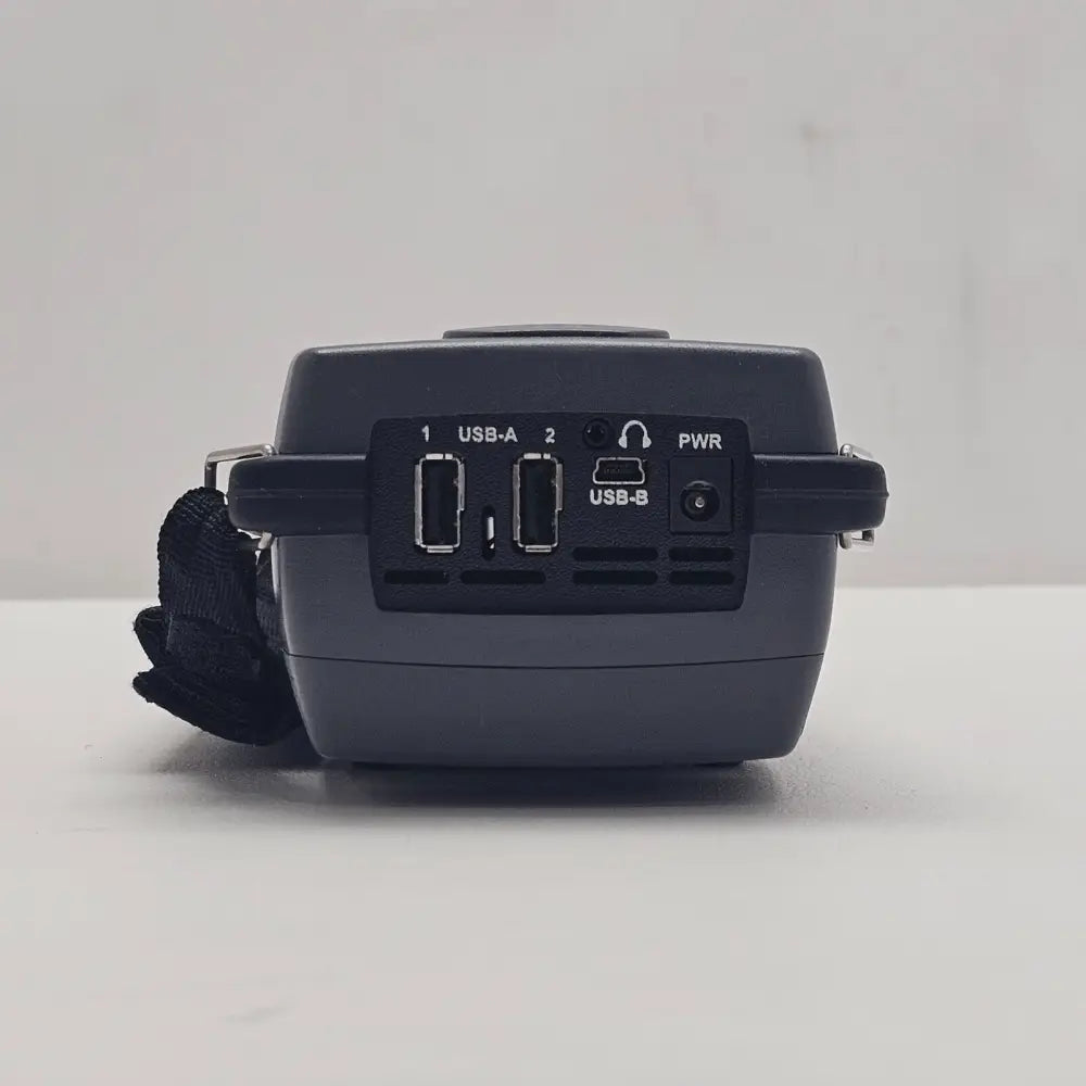 Intec Argus 165 carry case open showing tester and accessories stored inside