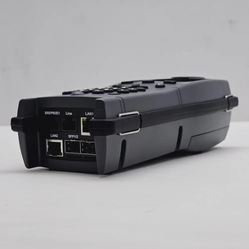 Intec Argus 166 RFC2544 IP throughput test results on screen