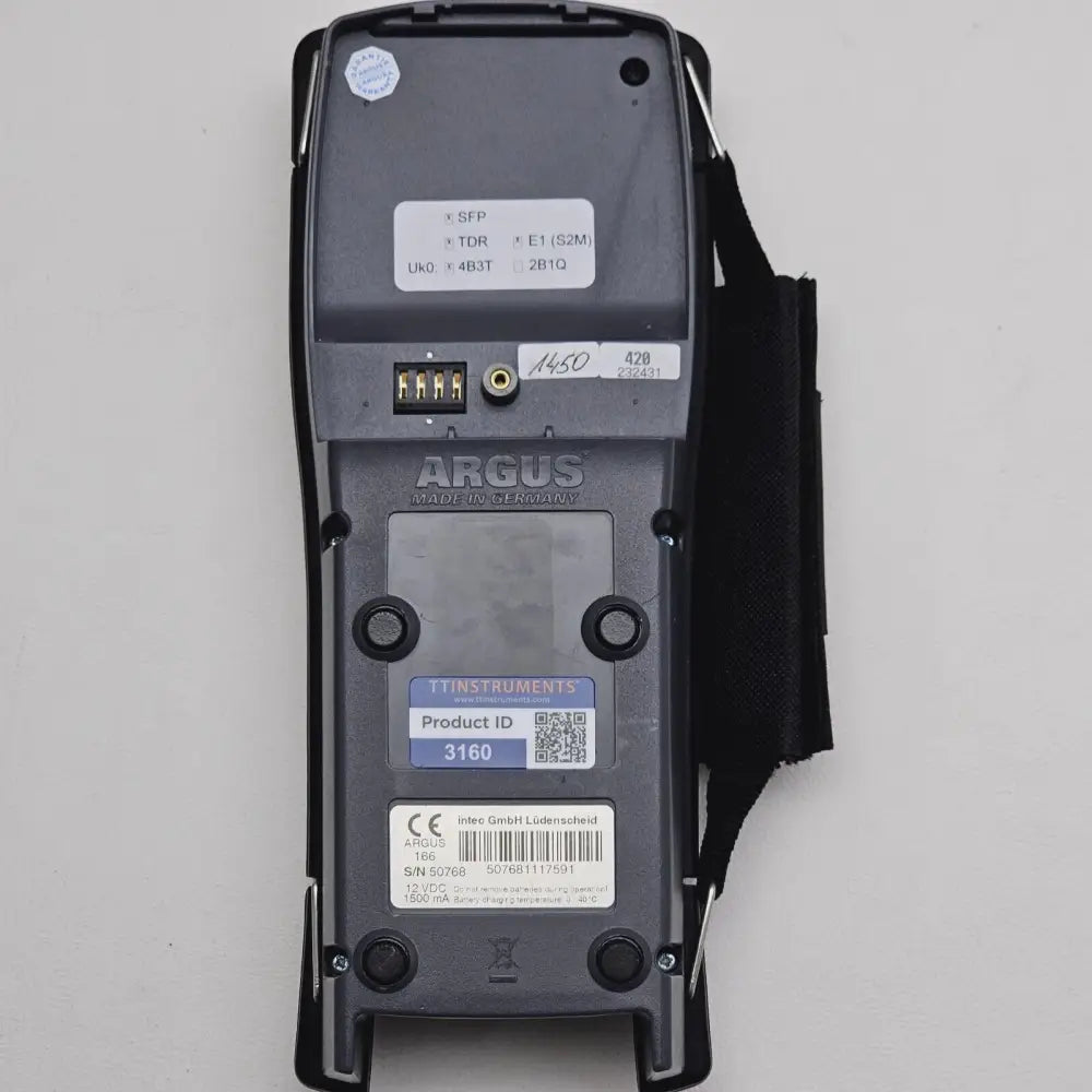 Intec Argus 166 GigE ADSL VDSL SHDSL ISDN tester full unit overview