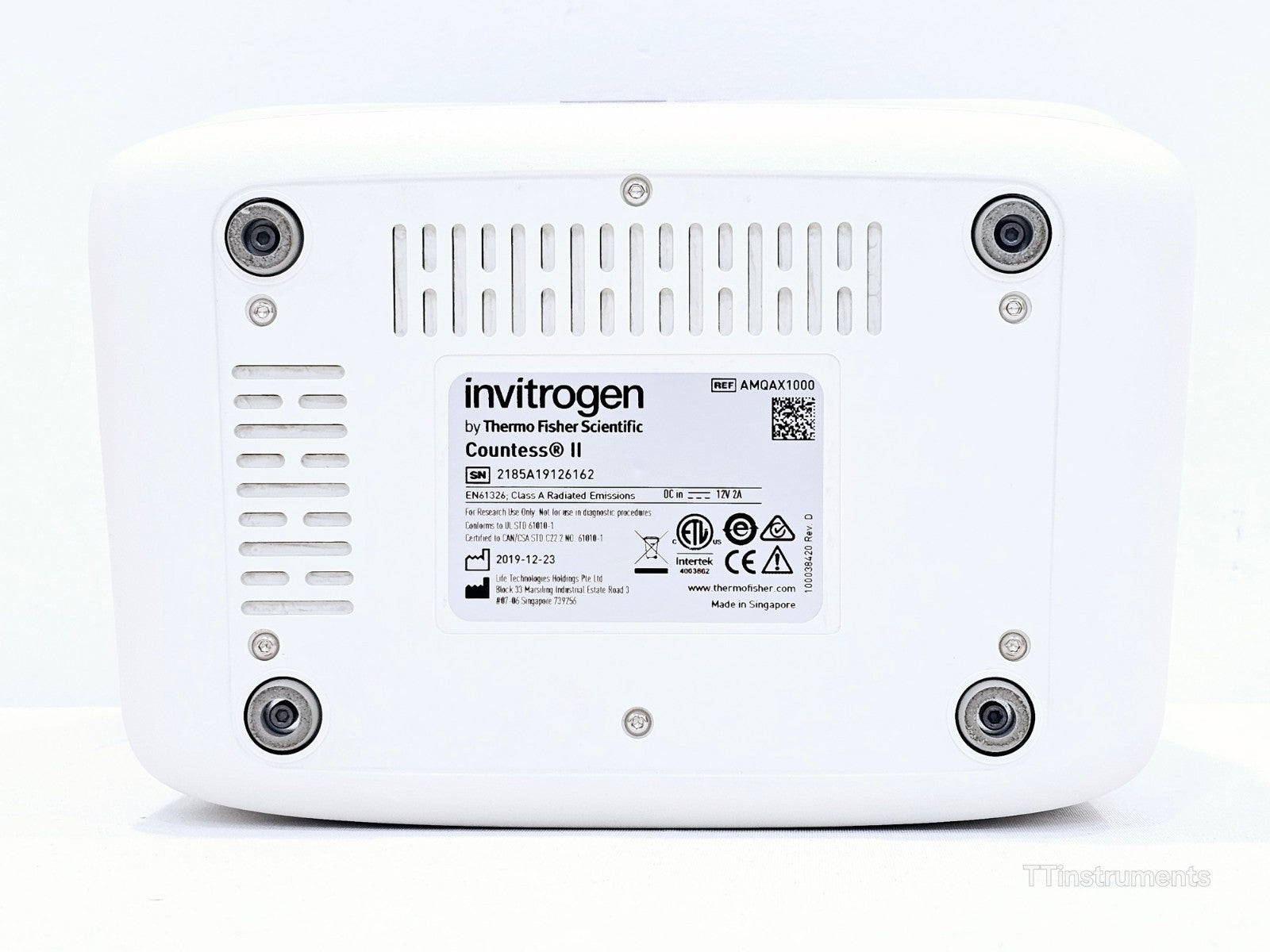 Invitrogen Countess 2 AMQAX1000 Automated Cell Counter w/ Accessories
