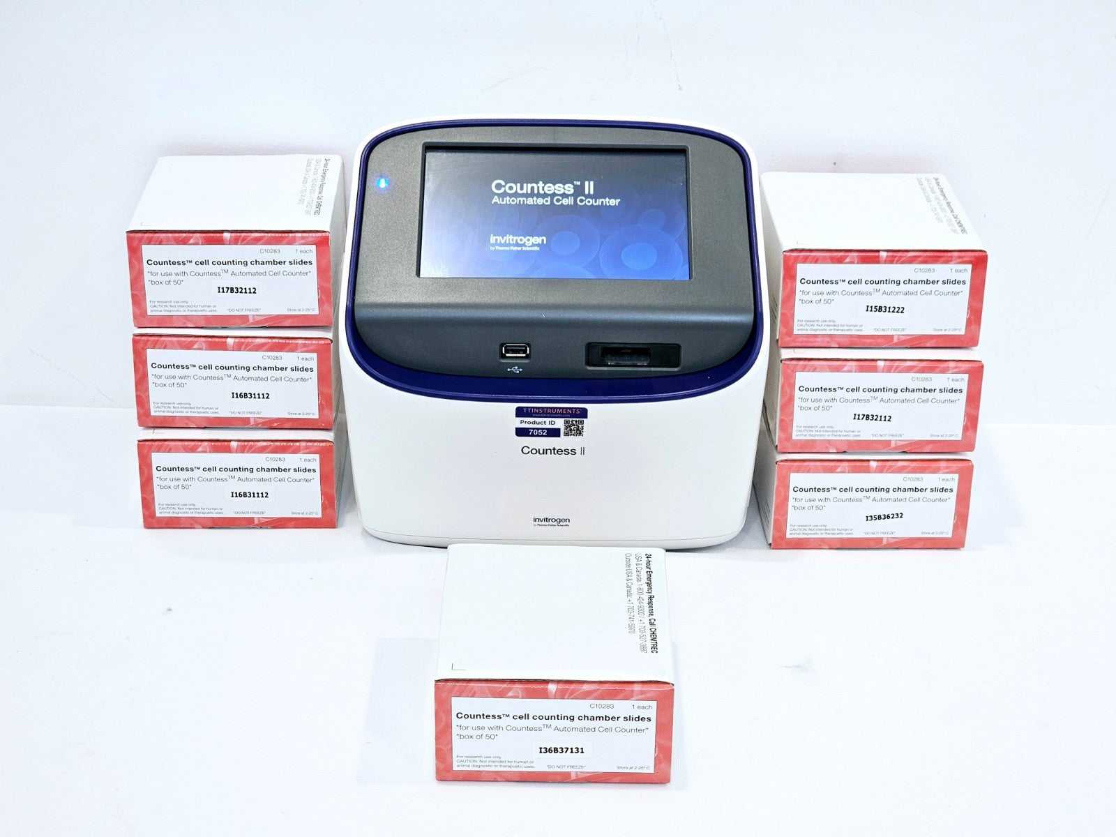 Invitrogen Countess 2 AMQAX1000 Automated Cell Counter w/ Accessories