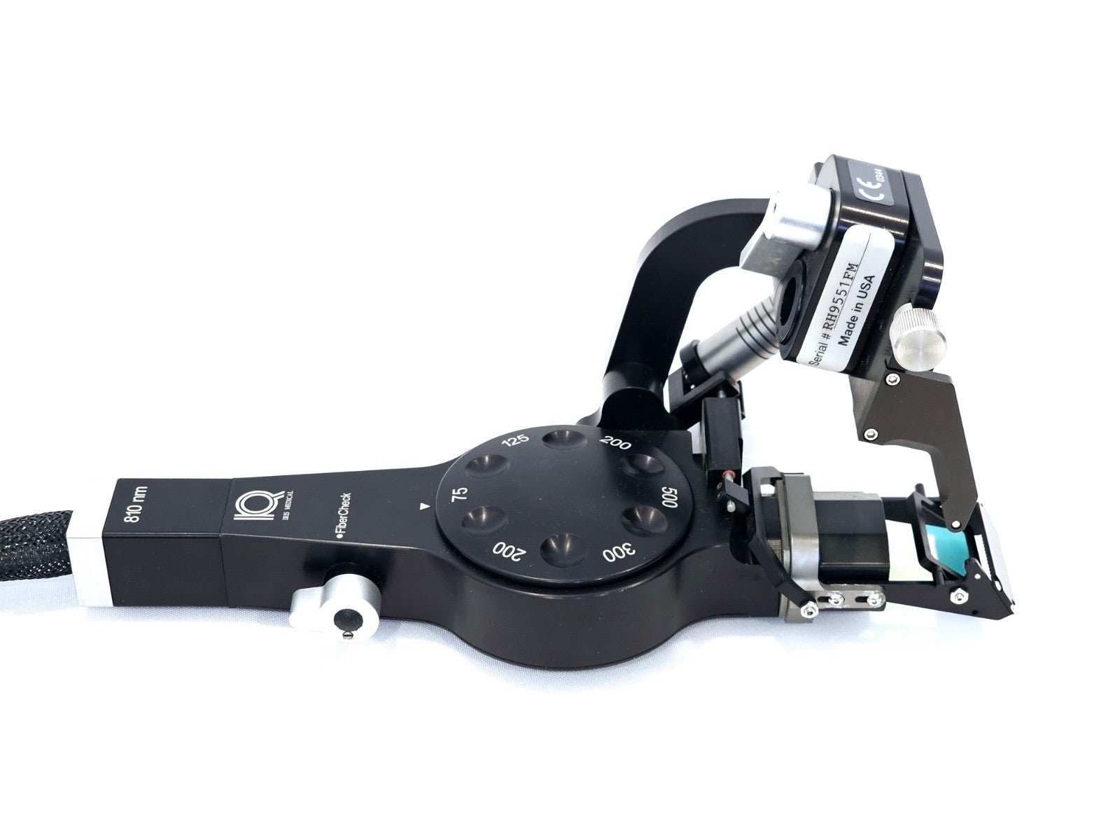 IRIS Medical IRIDEX FiberCheck 810nm Slit Lamp Adapter, Spot Size 75 - 500