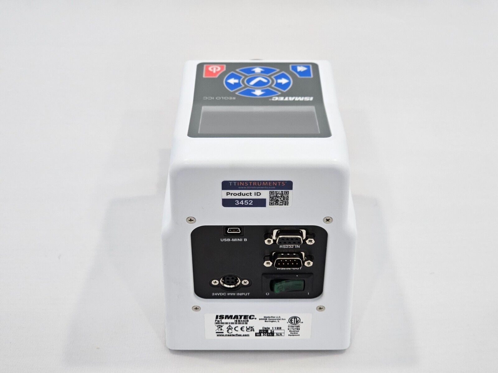 Ismatec Reglo ICC 4-Channel Peristaltic Pump – Independent Channel Control